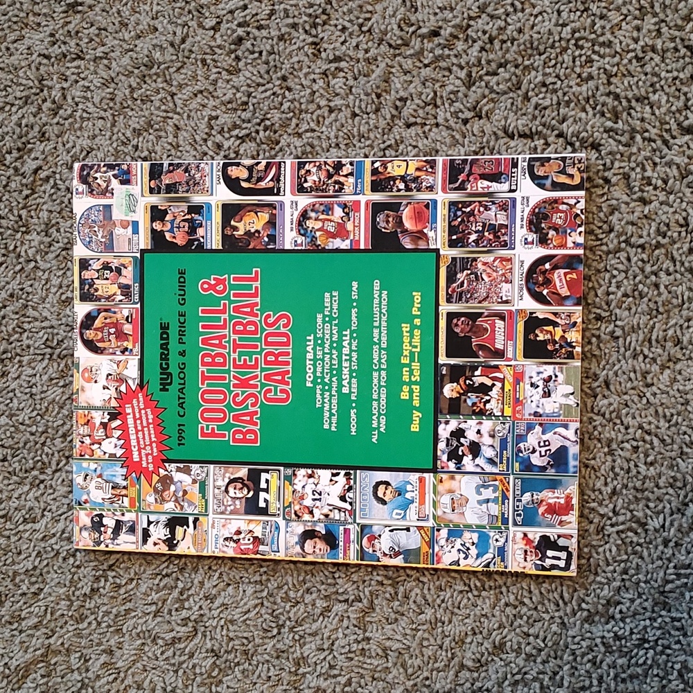 Hygrade 1991 Catalog and Price Guide Football and Basketball Cards
